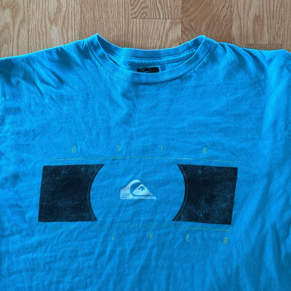 Quiksilver Aqua Tee with Graphic Logo